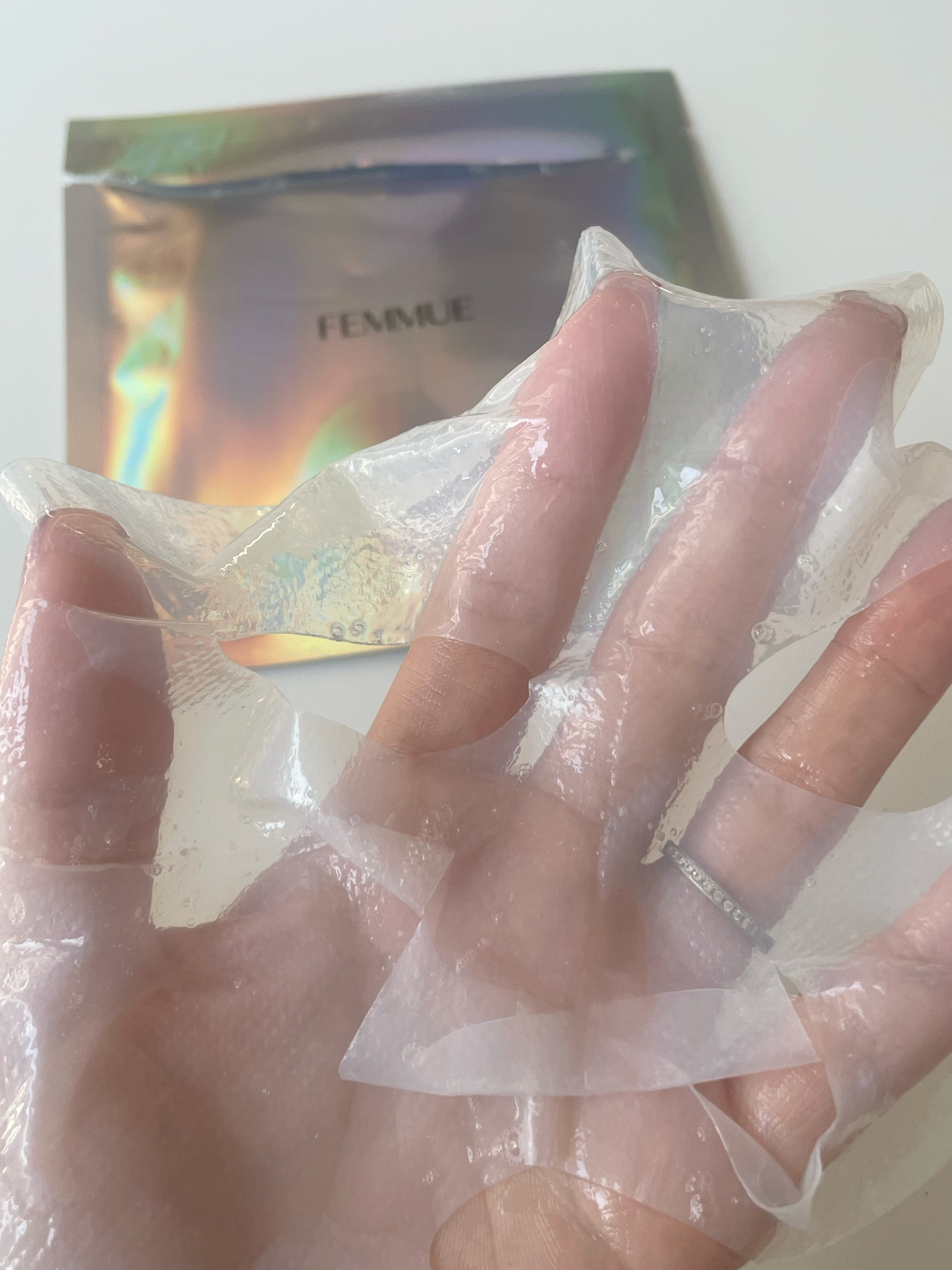 ドリームグロウマスク PF(ハリ・ツヤ)/FEMMUE/シートマスク・パックを使ったクチコミ（3枚目）