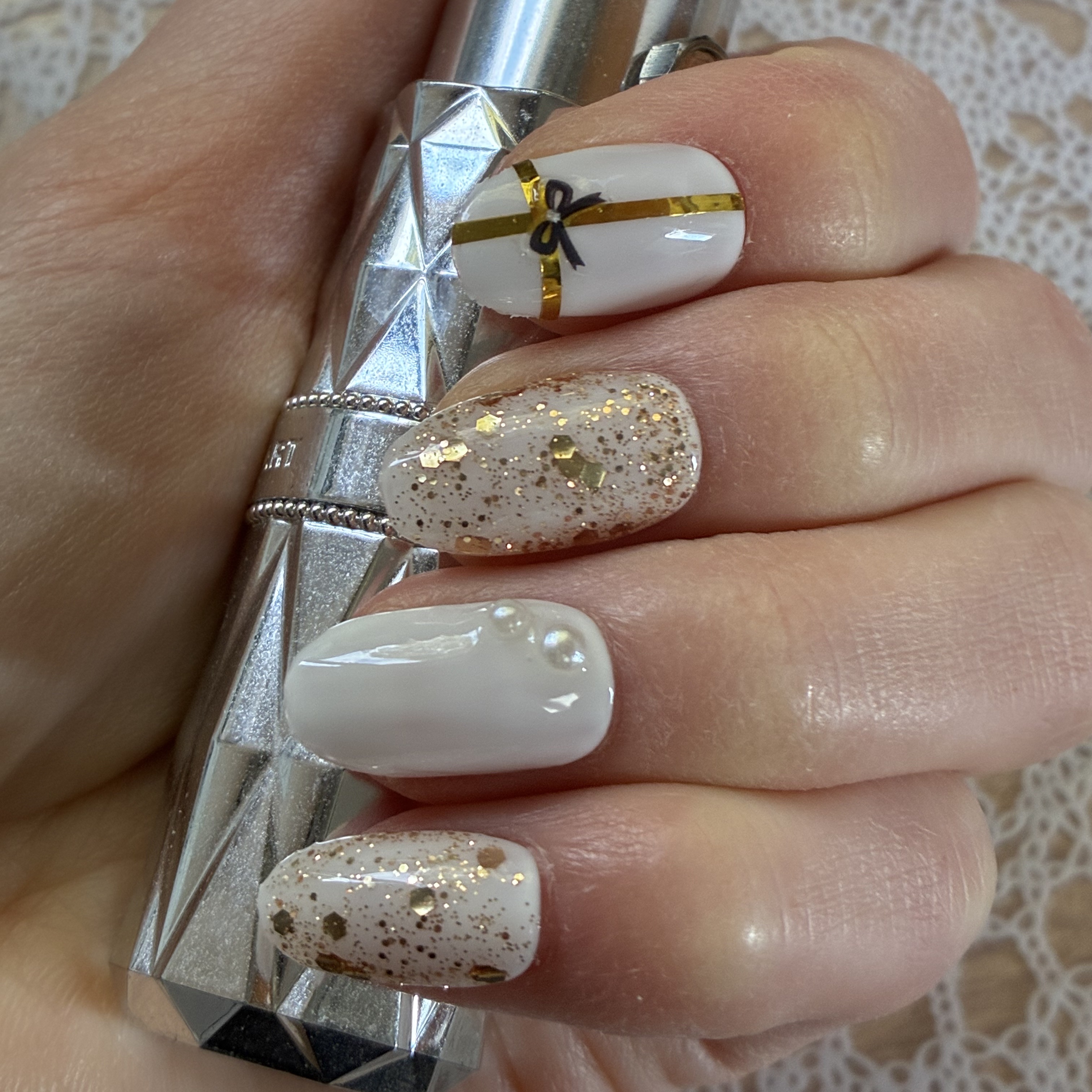 ジェルネイル（ライト対応）/セリア/ジェルネイルを使ったクチコミ（2枚目）