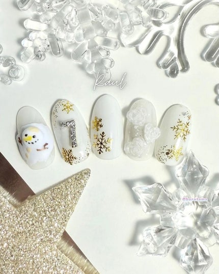 ネイルシール/キャンドゥ/ネイルシールを使ったクチコミ(8枚目)