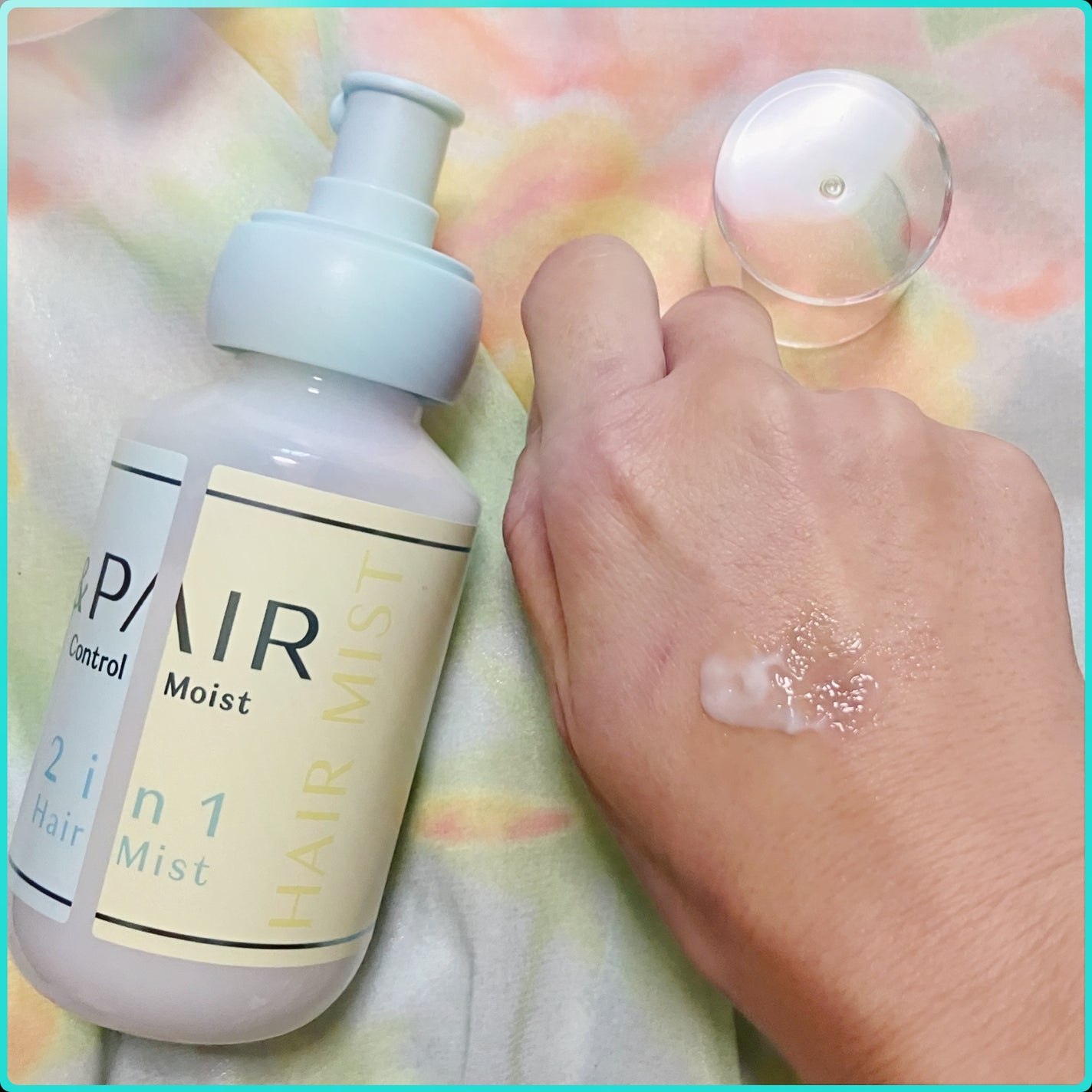 アンドペア コントロール モイスト 2in1 ヘアミルクミスト/&PAIR/ヘアミストを使ったクチコミ(3枚目)