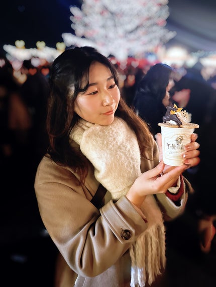 ミレの肌管理ヘヤ フォロバ100 on LIPS 「⸝꙳.˖ChristmasMakeup⋆.˚⊹⁺お友達とクリス..」(5枚目)