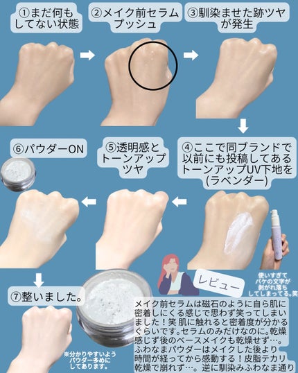 ブライトシアーパウダー+/CandyDoll/ルースパウダーを使ったクチコミ(3枚目)