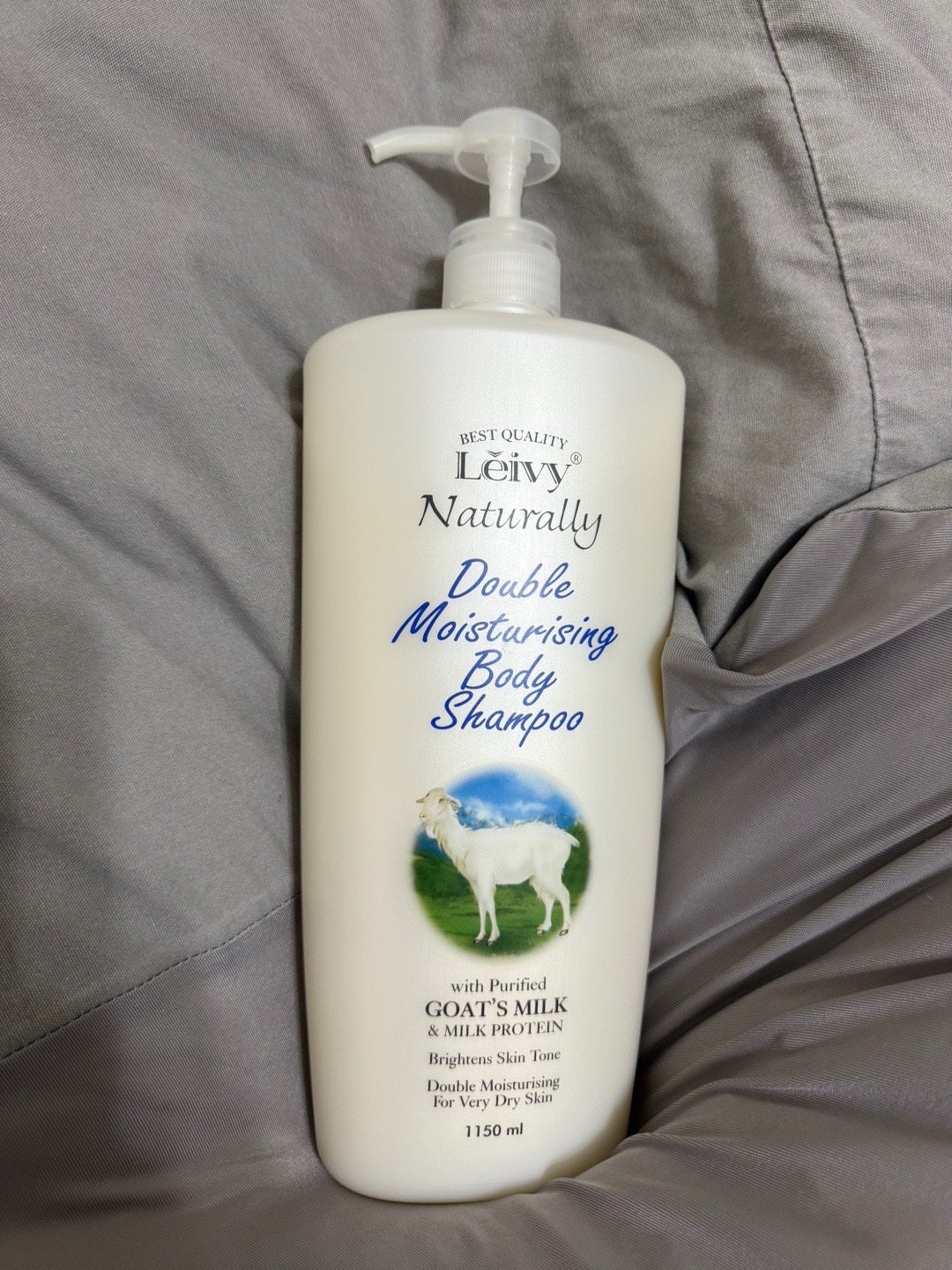 ボディシャンプー ゴートミルク/Leivy/ボディソープを使ったクチコミ(1枚目)