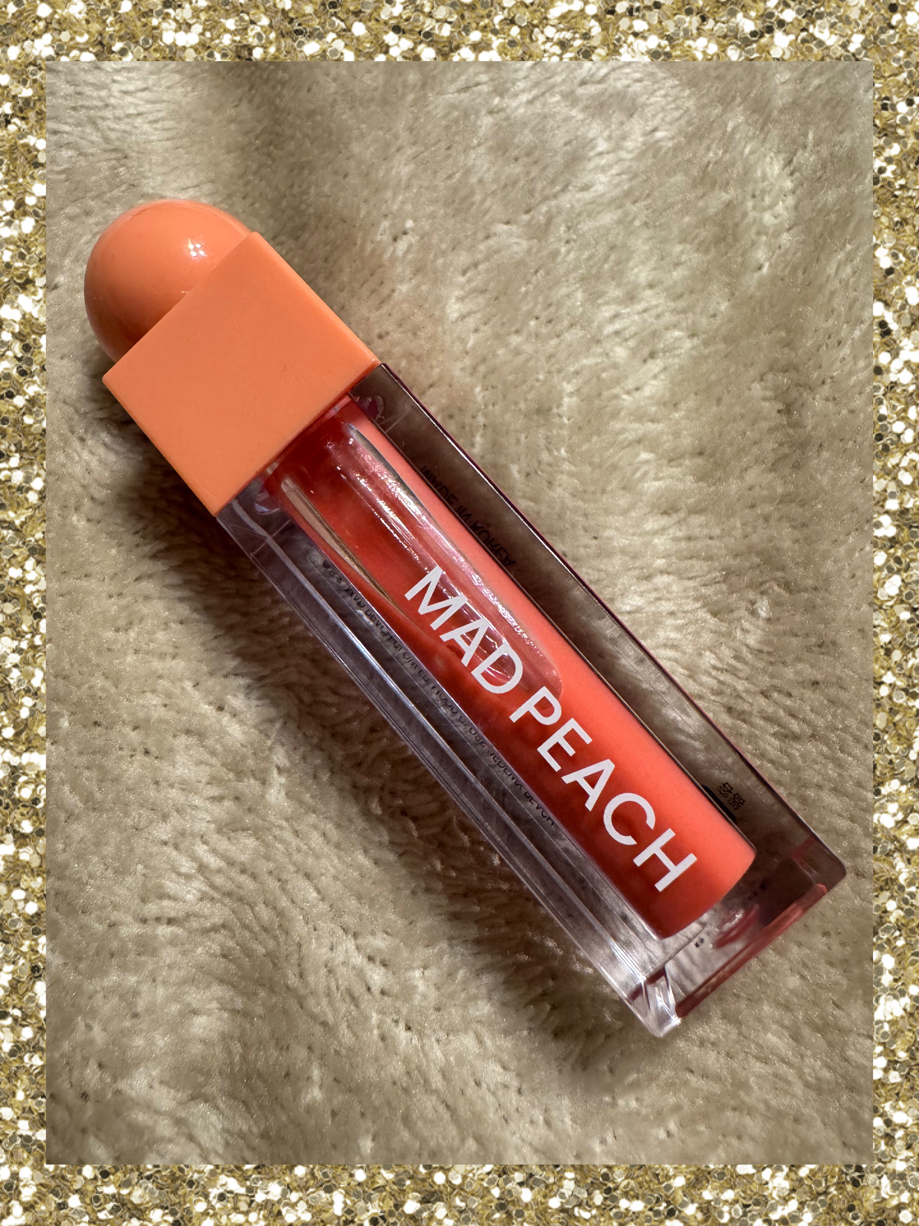 マッドピーチグロウフィットムードグロス/MAD PEACH/リップグロスを使ったクチコミ（1枚目）