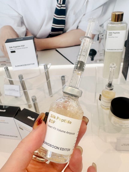 シルク ペプチド EGF ハートフィットボリューム リフティング アンプル/SUNGBOON EDITOR(成分エディター)/美容液を使ったクチコミ(2枚目)
