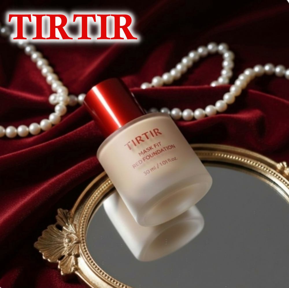 TIRTIRFIT
MASK FIT RED FOUNDATION

TIRTIRの人気レッドクッションのリキッドファンデーションがでたので使ってみました！
伸びもいいし気になる赤みや毛穴を自然にカバー！

セミマットな仕上がりです。
でも