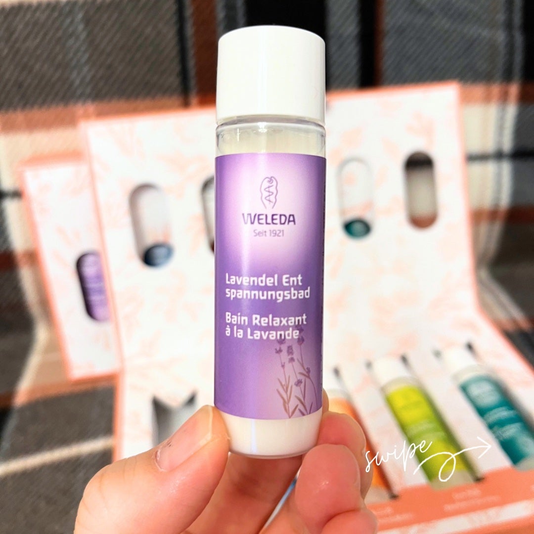 バスミルク ミニセット/WELEDA/その他キットセットを使ったクチコミ(4枚目)