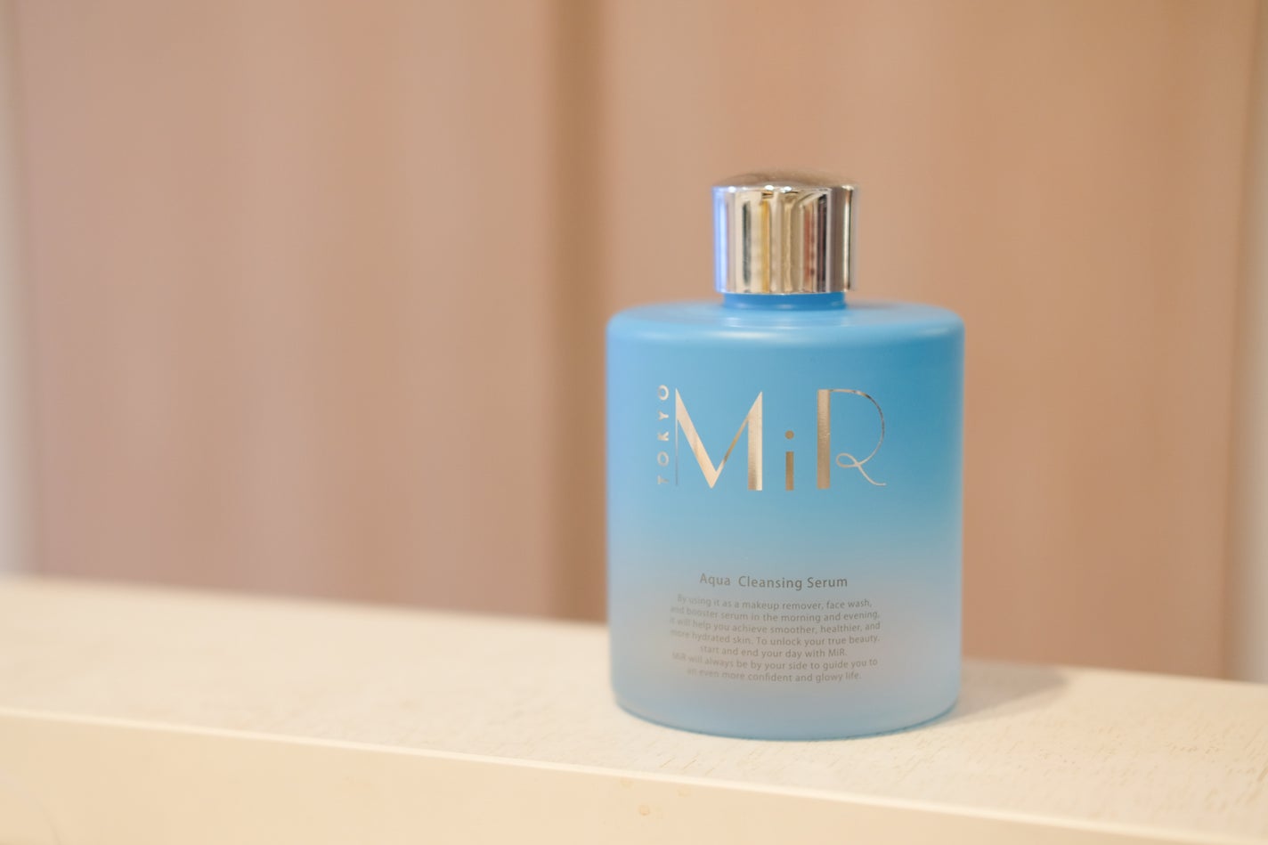 MiR アクアクレンジングセラム/MiR/クレンジングウォーターを使ったクチコミ(1枚目)