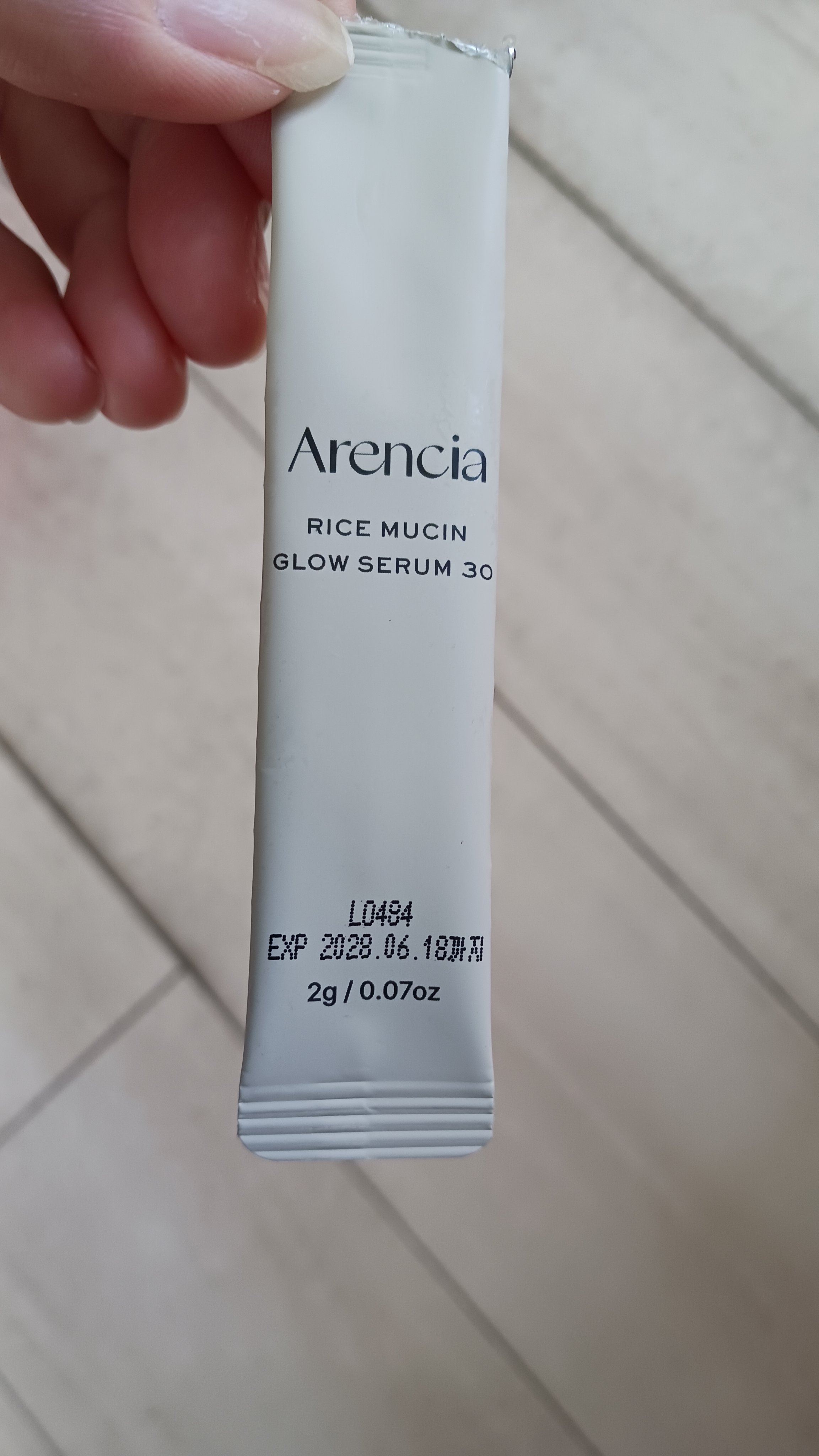 ライスグローもちセラム30/アレンシア/美容液を使ったクチコミ（1枚目）