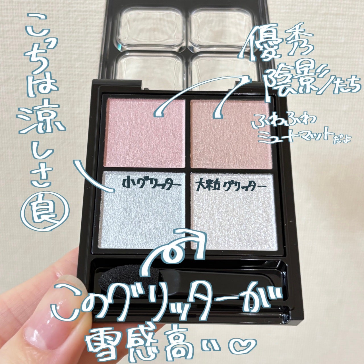 ケイト ポッピングシルエットシャドウ/KATE/アイシャドウパレットを使ったクチコミ(3枚目)