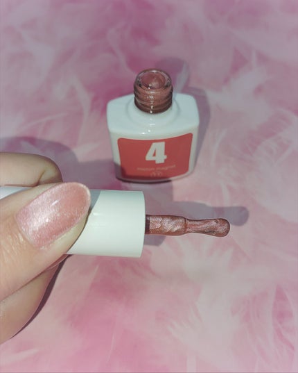 4 micron magnet/ネイル工房/ジェルネイルを使ったクチコミ(1枚目)