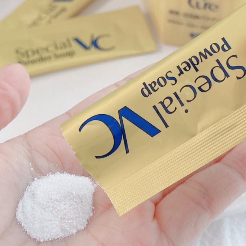 スペシャルパウダーソープＶＣ/Cure/洗顔パウダーを使ったクチコミ（3枚目）