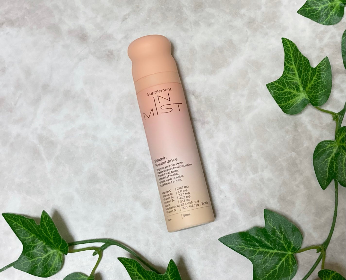 Vitamin Maintenance/IN MIST/健康サプリメントを使ったクチコミ(1枚目)