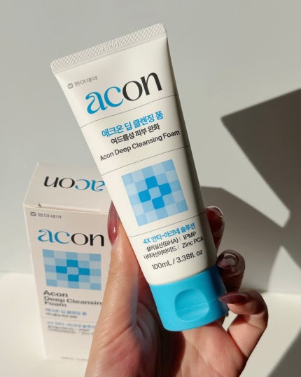 アクオンディープクレンジングフォーム/東亜製薬/洗顔フォームを使ったクチコミ(4枚目)