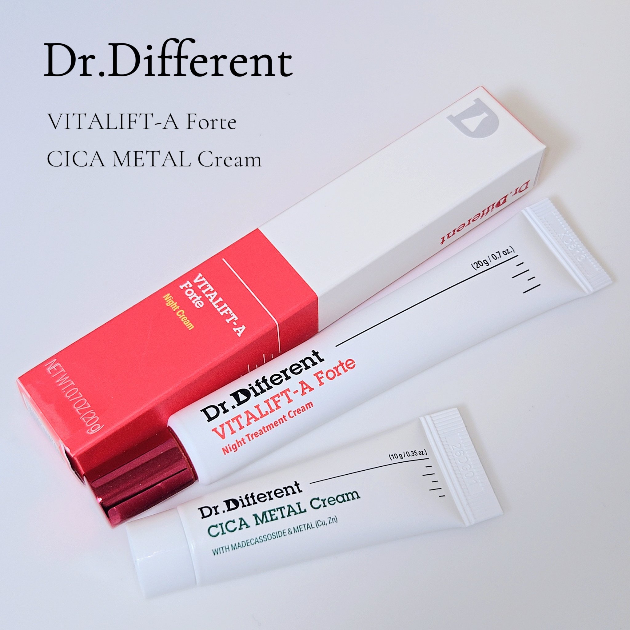  マデカRシカメタルクリーム/Dr.Different/フェイスクリームを使ったクチコミ（1枚目）