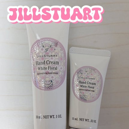 ジルスチュアート ホワイトフローラル ハンドクリーム (しっとり)/JILL STUART/ハンドクリームを使ったクチコミ(1枚目)