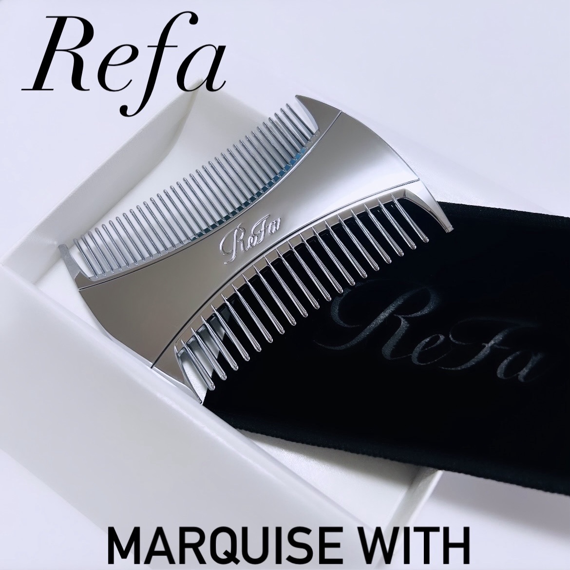 リファマーキス ウィズ/ReFa/ヘアコームを使ったクチコミ（1枚目）