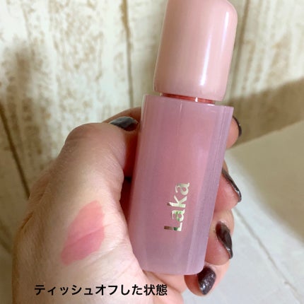 ポッピングバルーンティント/Laka/リップティントを使ったクチコミ(3枚目)