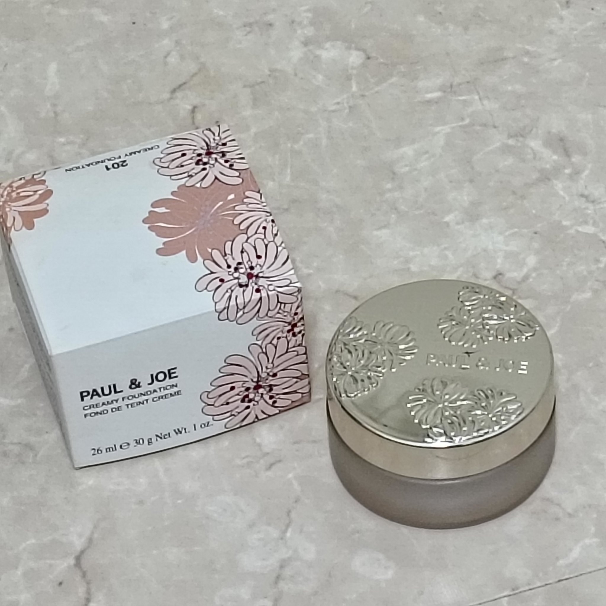 サブライム クリーム ファンデーション 201 明度の高いライトピンク/PAUL & JOE BEAUTE/クリーム・エマルジョンファンデーションを使ったクチコミ（1枚目）