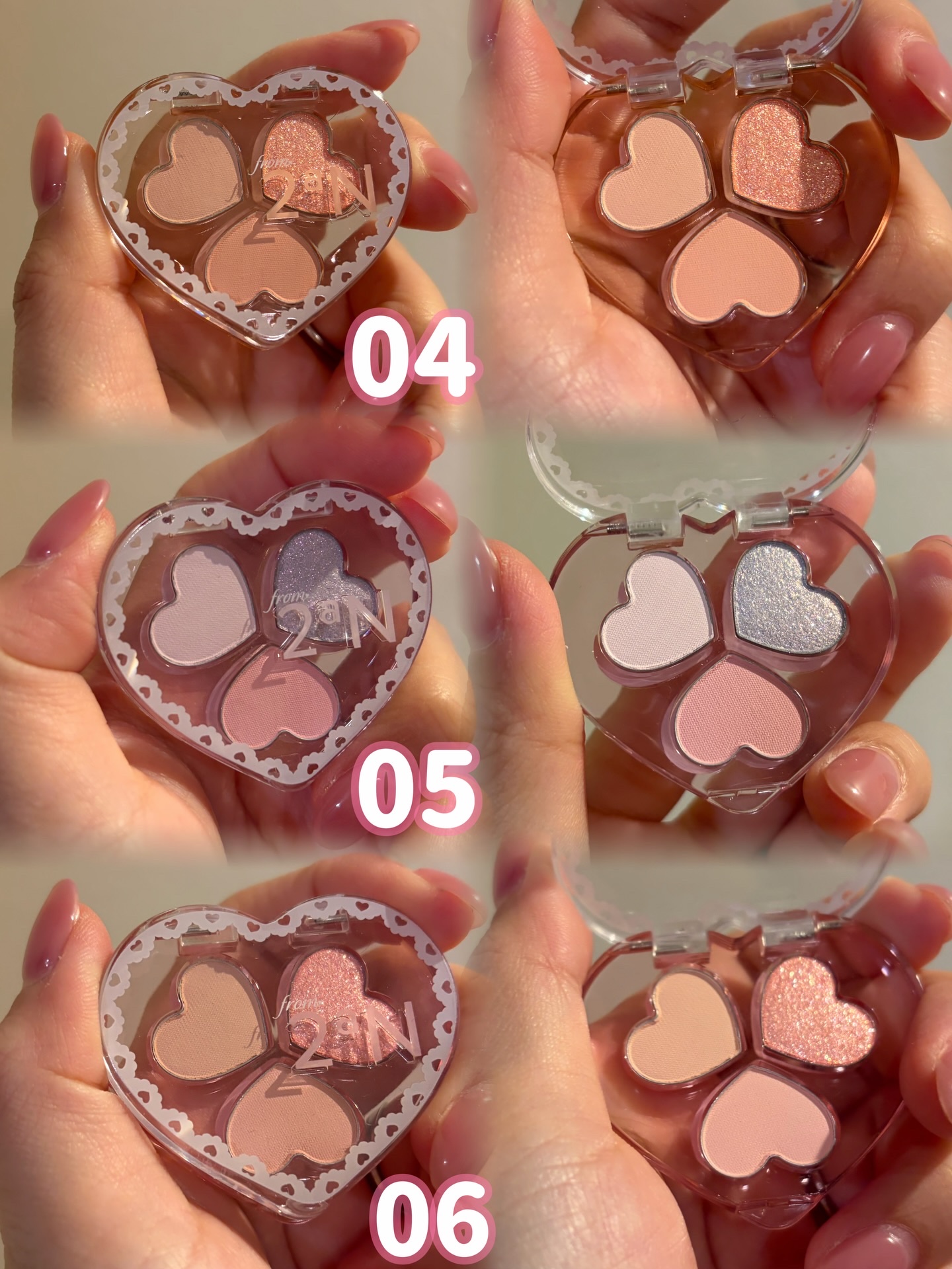 ラブクローバーパレット/2aN/アイシャドウパレットを使ったクチコミ（3枚目）