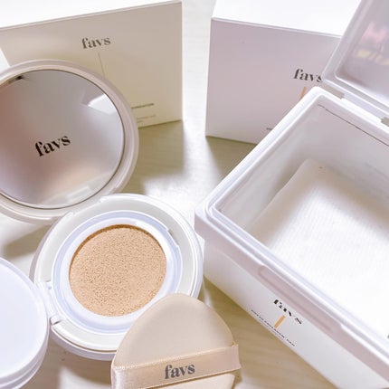 カーミンググロウアップクッションファンデーション/favs/リキッドファンデーションを使ったクチコミ(1枚目)