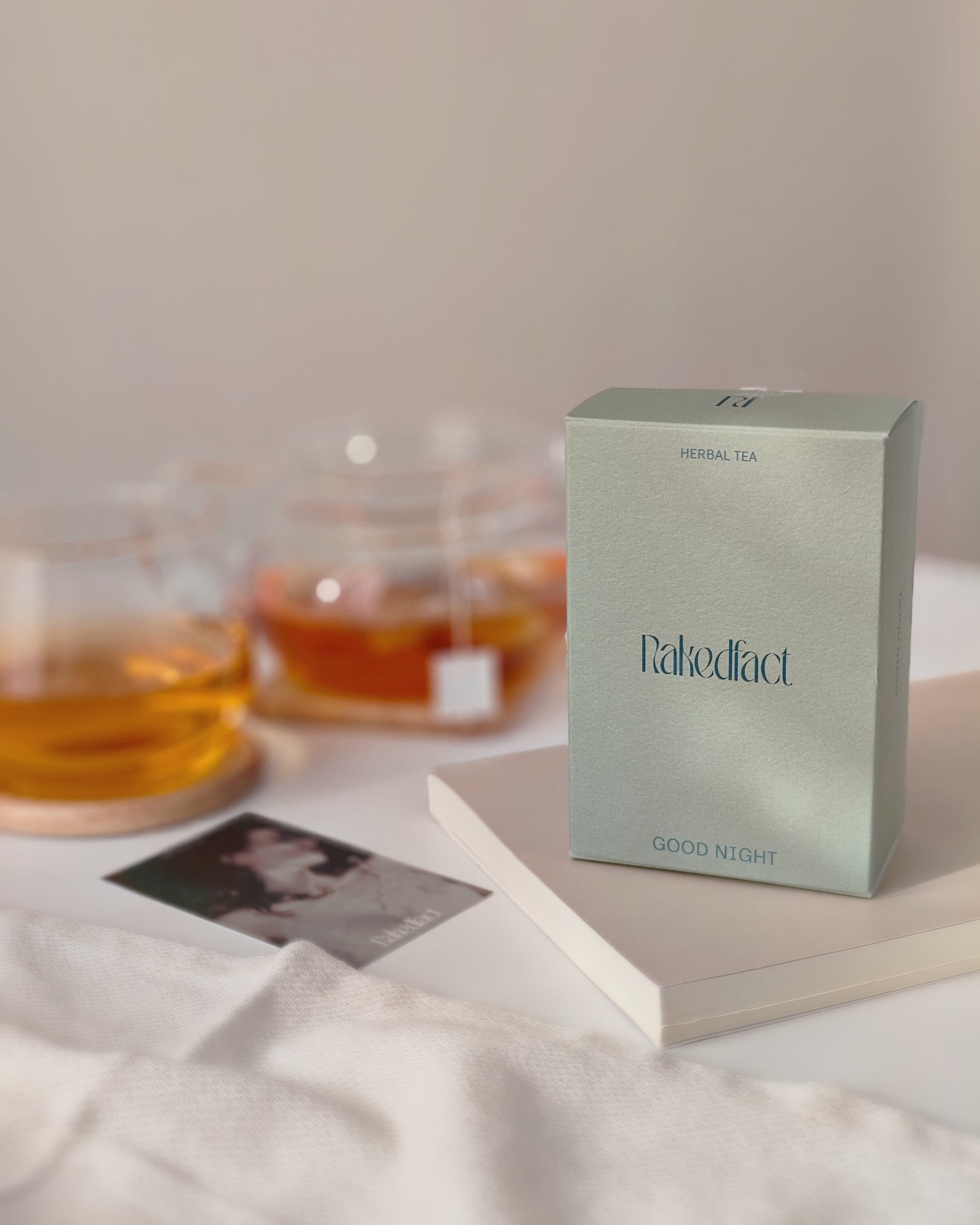 GOOD NIGHT TEA/nakedfact/その他ドリンクを使ったクチコミ（3枚目）