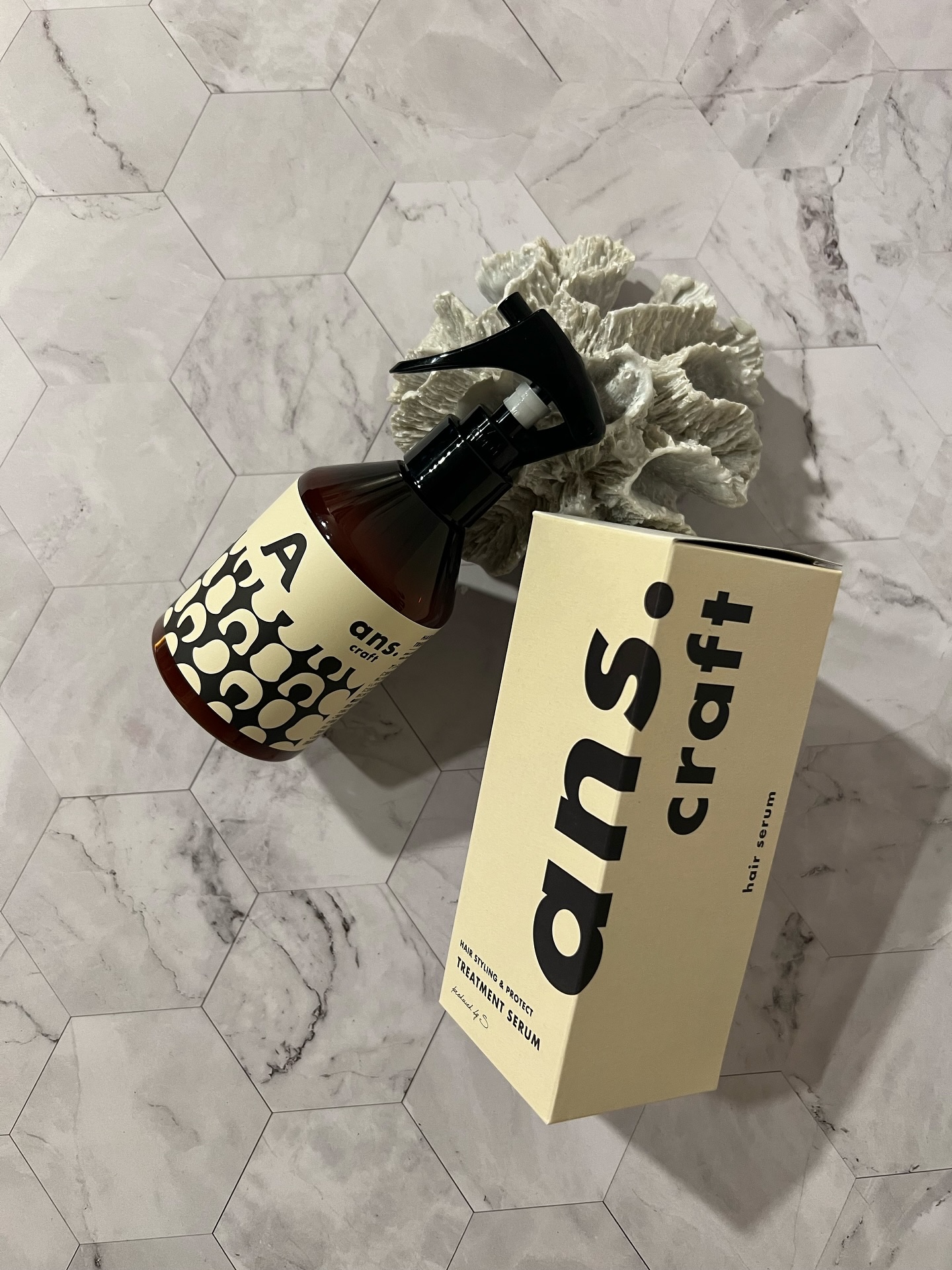 クラフトヘアーセラム/ans.craft/アウトバストリートメントを使ったクチコミ（1枚目）