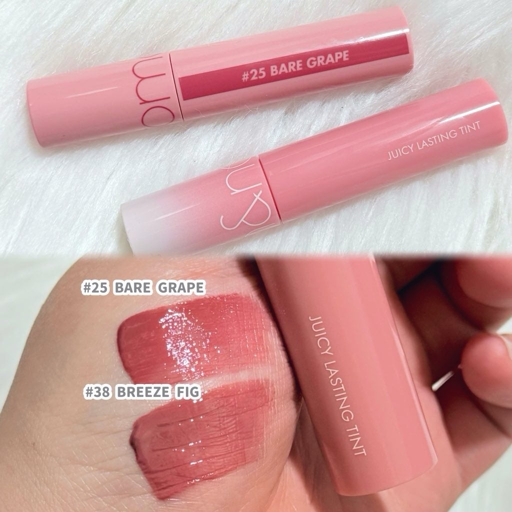 ジューシーラスティングティント/rom&nd/リップティントを使ったクチコミ(4枚目)