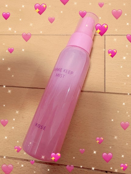 メイク キープ ミスト EX + 桜チェリー/コーセーコスメニエンス/ミスト状化粧水を使ったクチコミ(1枚目)