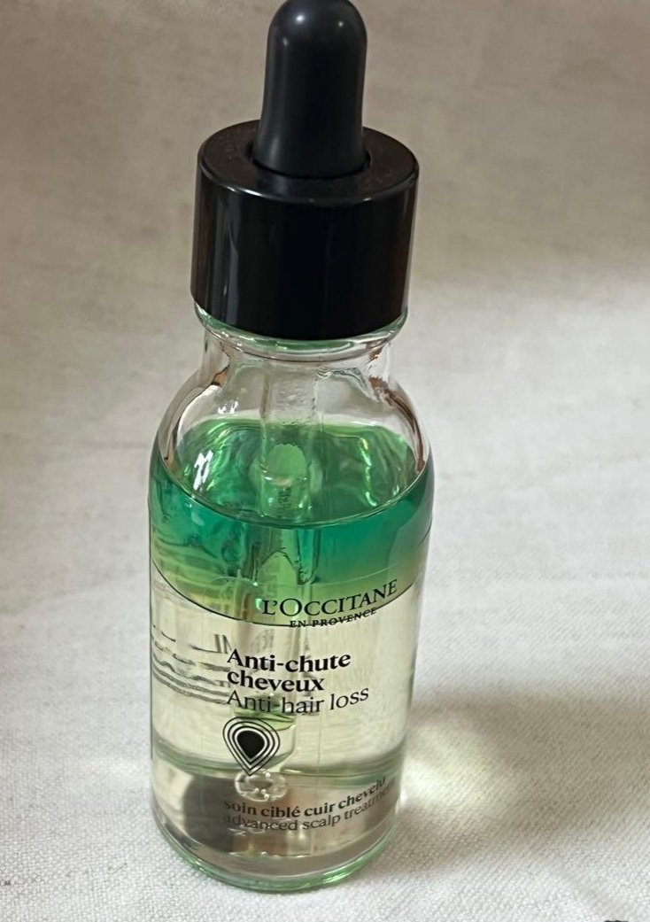 薬用 メディカル アンチヘアロスセラム 50mL/L'OCCITANE/頭皮ローションを使ったクチコミ（1枚目）