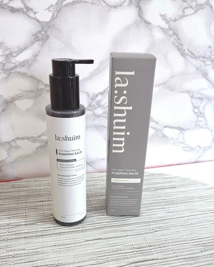 ラ・シューム LHA ディープクレンジング ポンピング バーム/la:shuim/クレンジングバームを使ったクチコミ(1枚目)