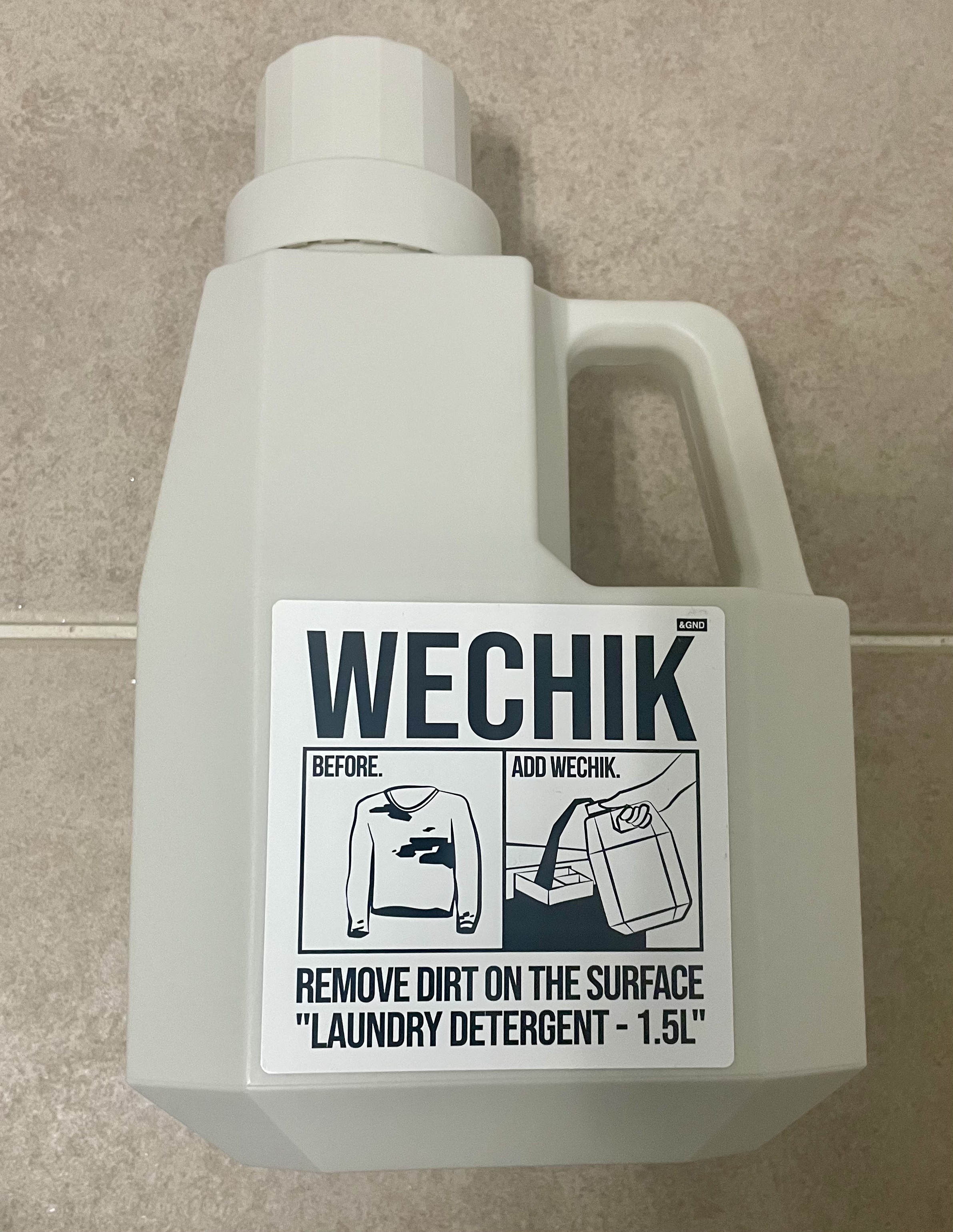 洗濯洗剤 EMプラス酵素リキッド/WECHIK/洗濯洗剤を使ったクチコミ（1枚目）