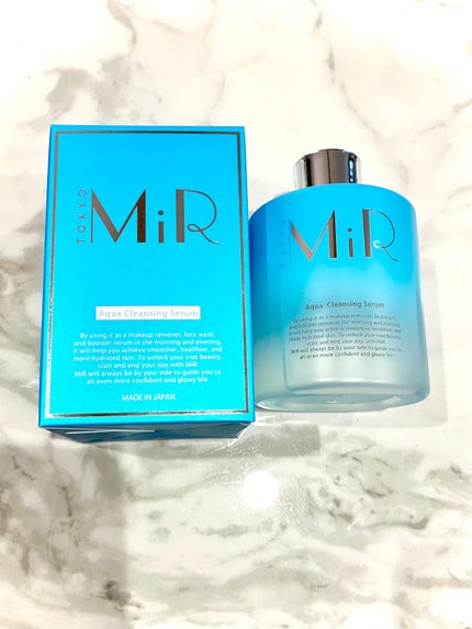 MiR アクアクレンジングセラム/MiR/クレンジングウォーターを使ったクチコミ(1枚目)