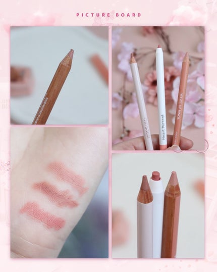 ドットオンムードリップペンシル/Heart Percent/リップライナーを使ったクチコミ(6枚目)