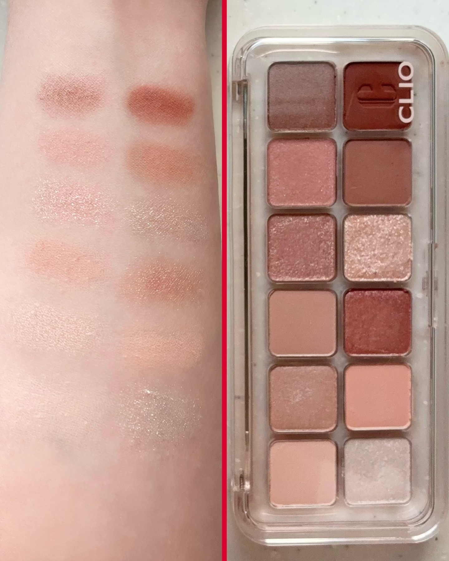 プロ アイ パレット エアー/CLIO/アイシャドウパレットを使ったクチコミ（2枚目）