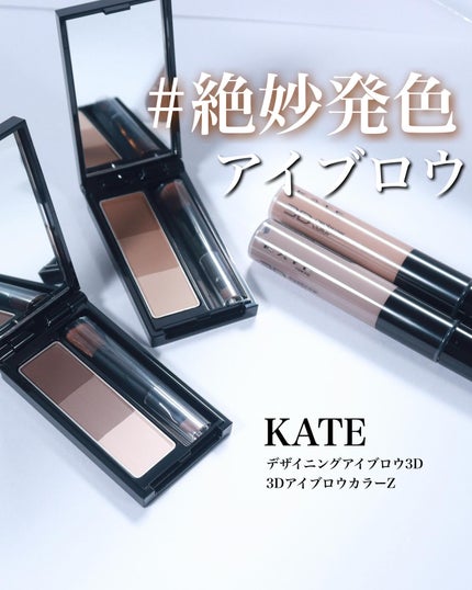 ケイト デザイニングアイブロウ3D/KATE/パウダーアイブロウを使ったクチコミ(1枚目)