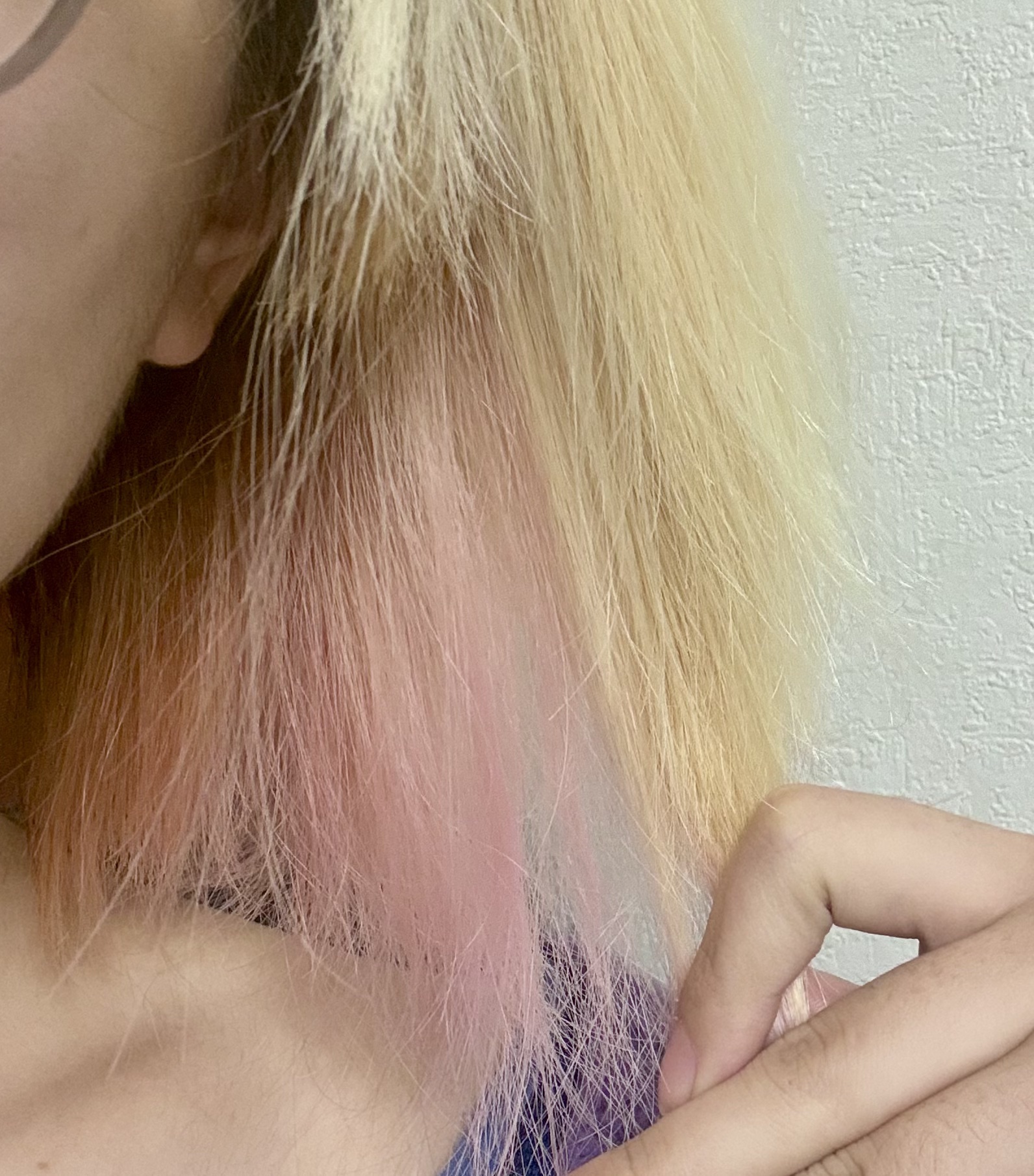 ボンディング・カラーシャンプー ピンク/got2b/市販シャンプーを使ったクチコミ（1枚目）