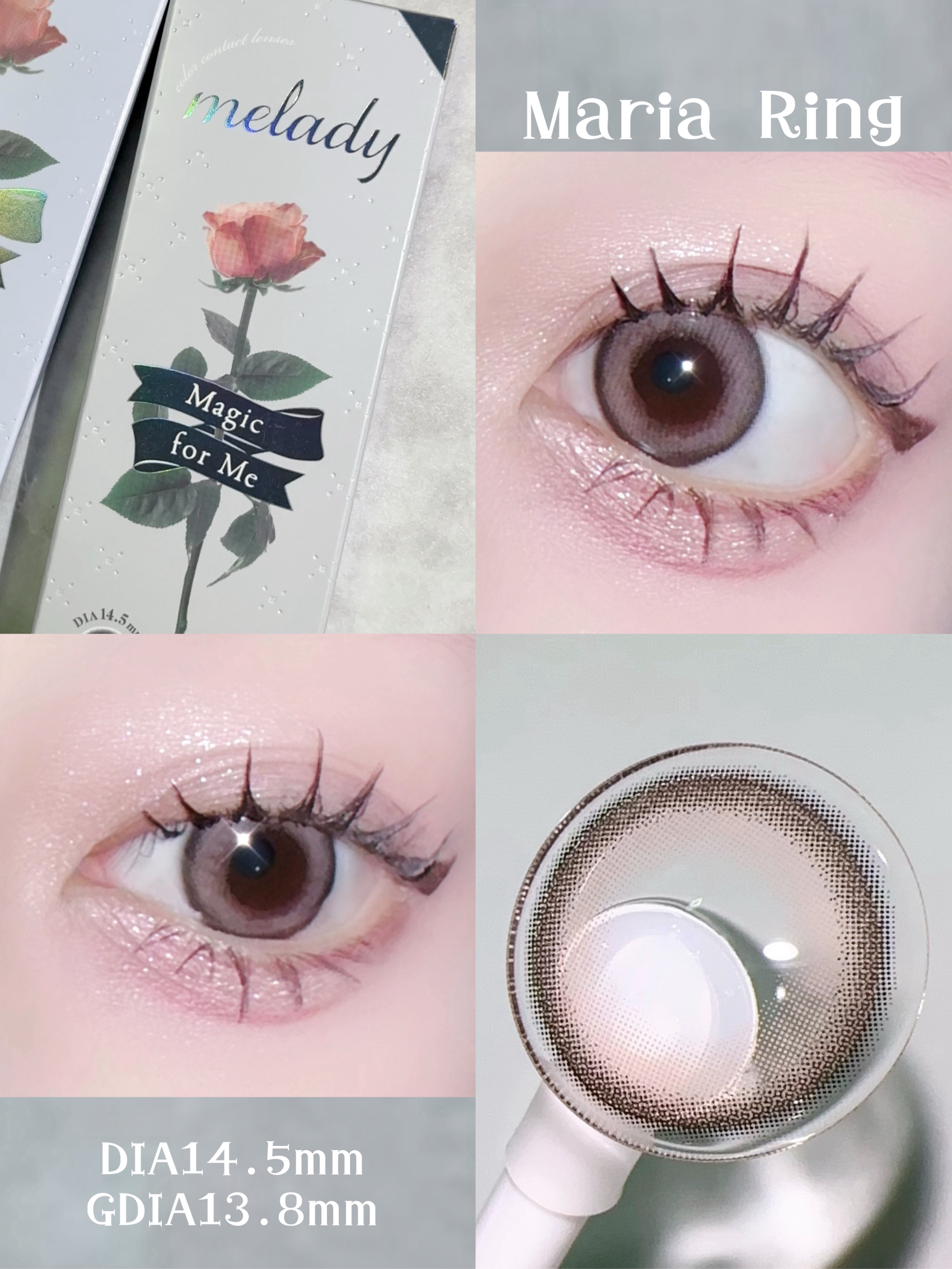 melady 1day/melady/ワンデー（１DAY）カラコンを使ったクチコミ（3枚目）