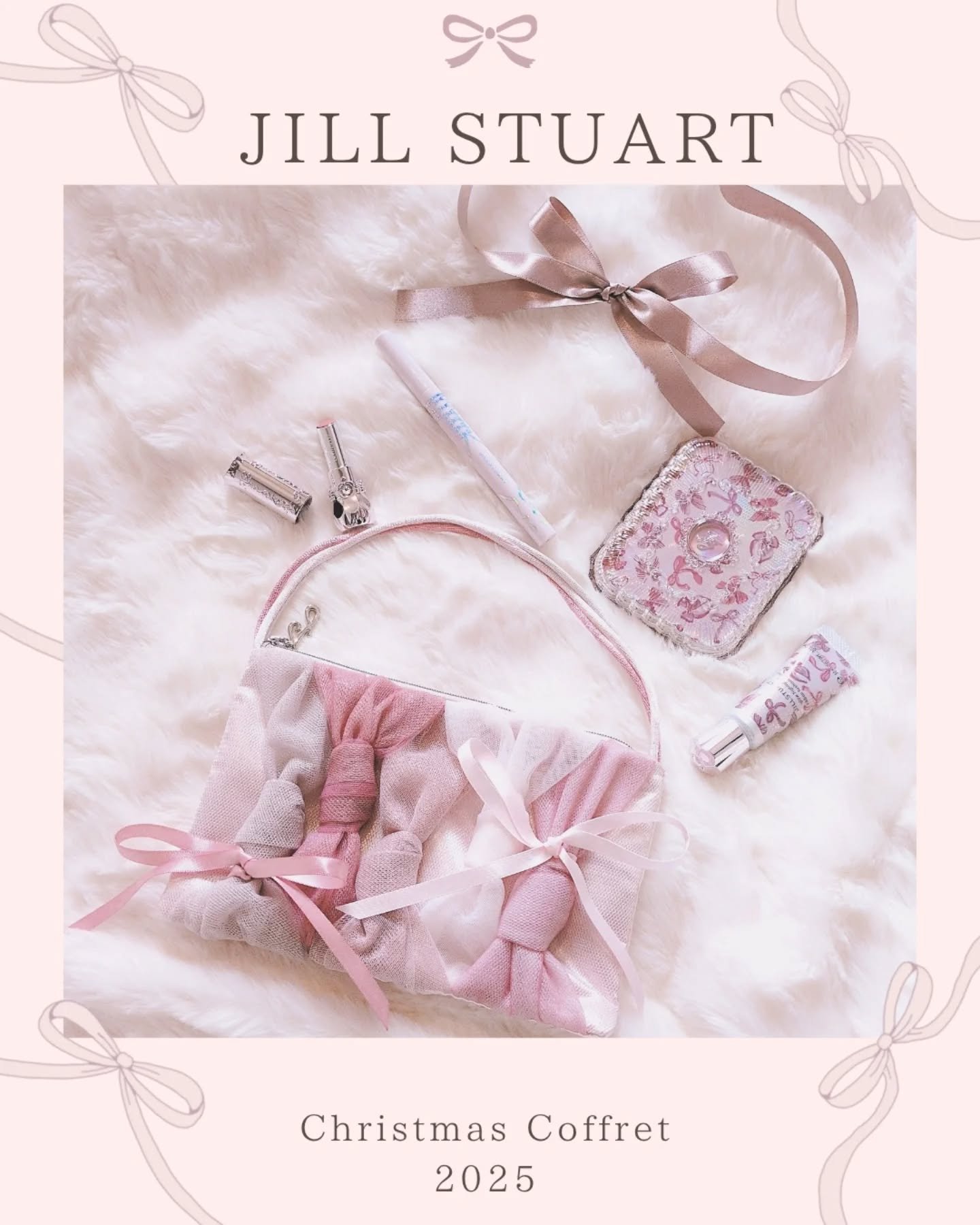 ……
♡-------------------------♡
コスメ備忘録
JILLSTUART
♡-------------------------♡

ジルスチュアートの
✨️リボンファッションショー コレクション✨️

♡------