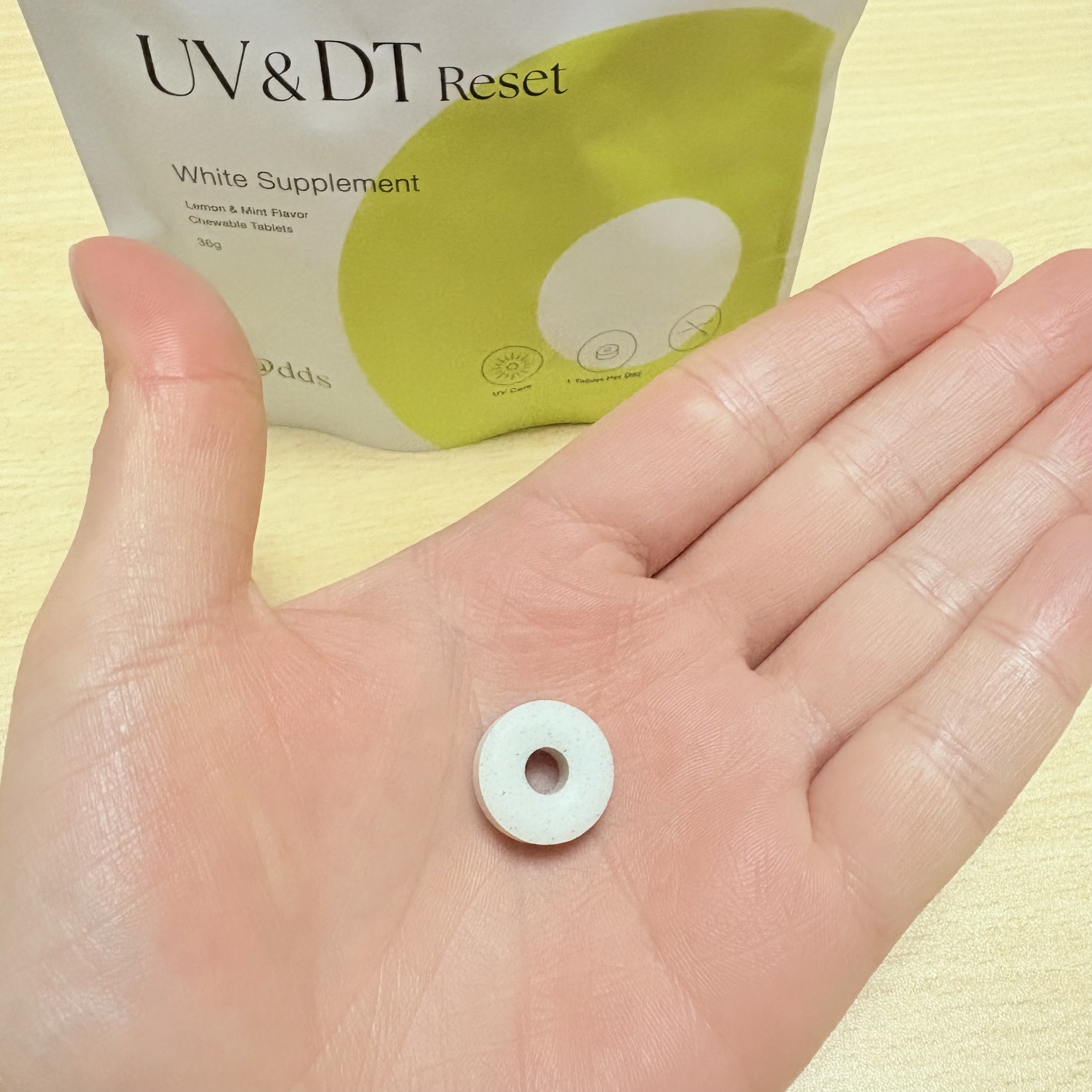 UV＆DTリセット ホワイトサプリメント/ナノエッグ/美容サプリメントを使ったクチコミ（2枚目）