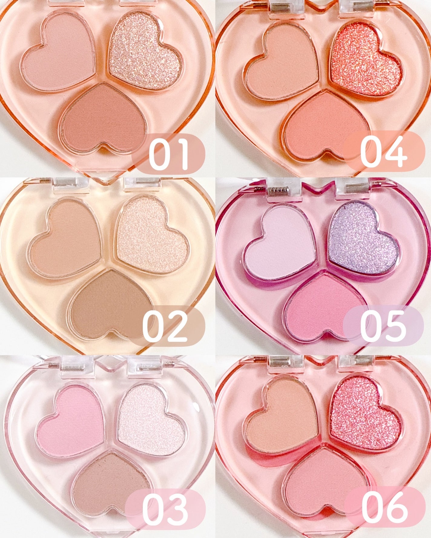 ラブクローバーパレット/2aN/アイシャドウパレットを使ったクチコミ(4枚目)