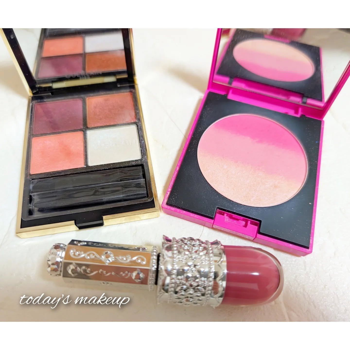 セルヴォーク イレーション グロウブラッシュ EX01 スパイシーピンク/Celvoke/パウダーチークを使ったクチコミ（1枚目）