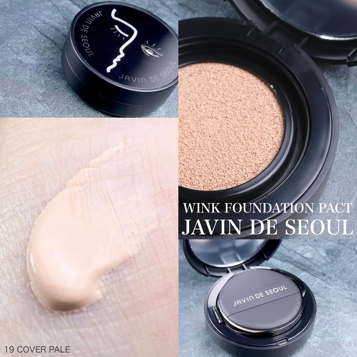 ジャビンドゥソウル ウインクファンデーションパクト/Javin De Seoul/クッションファンデーションを使ったクチコミ（1枚目）