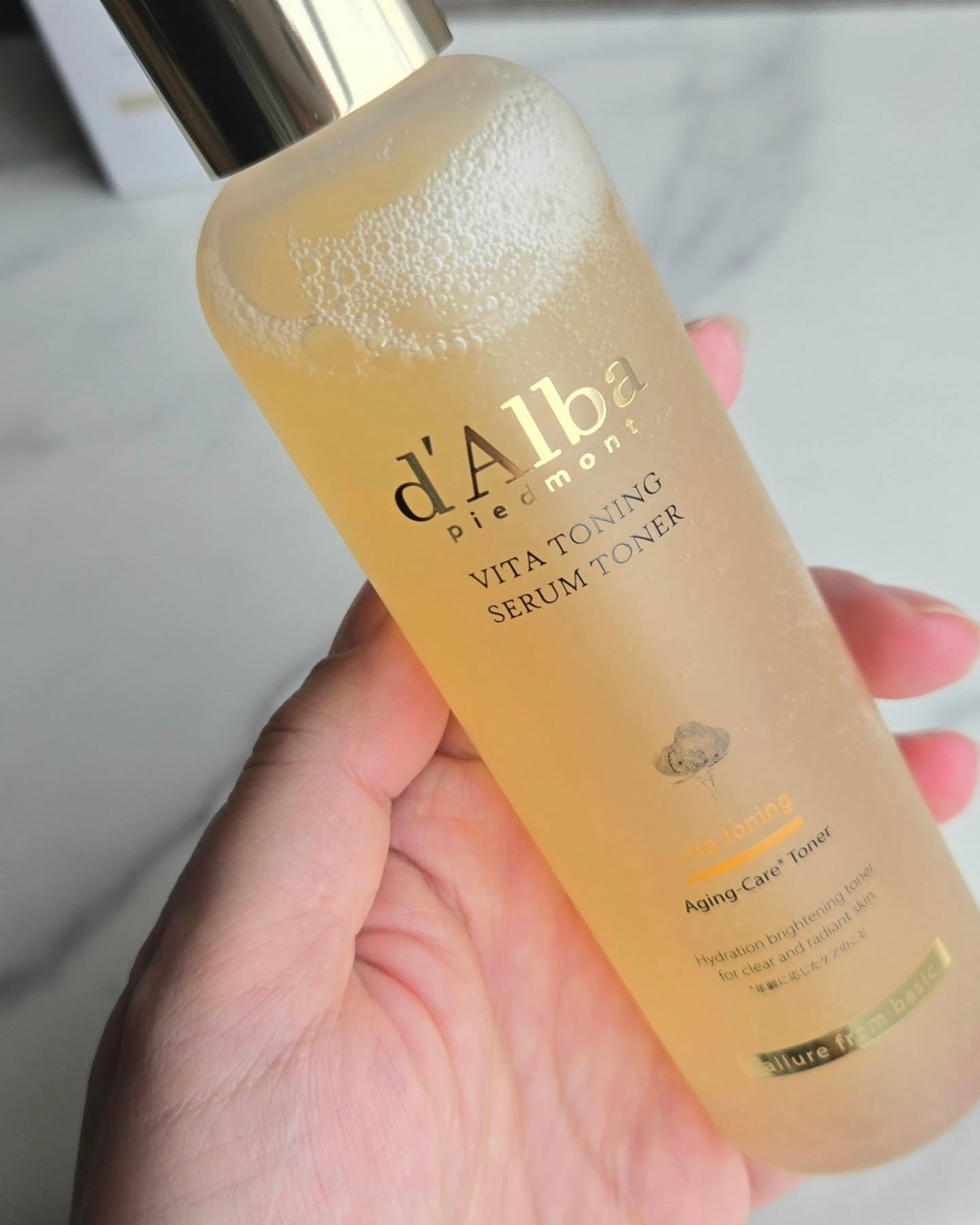 ビタトーニングセラムトナー/ダルバ/化粧水を使ったクチコミ（2枚目）