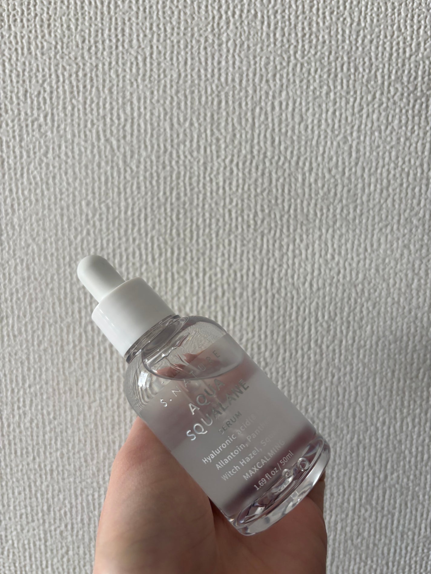 アクアスクワランセラム/S.NATURE/美容液を使ったクチコミ(1枚目)