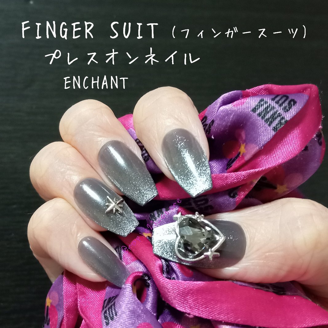 ネイルチップ(シールタイプ)/FINGER SUIT/ネイルチップ・パーツを使ったクチコミ（1枚目）