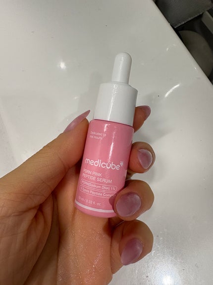 PDRNピンクアンプル PDRN 10,000ppm配合/MEDICUBE/美容液を使ったクチコミ(1枚目)