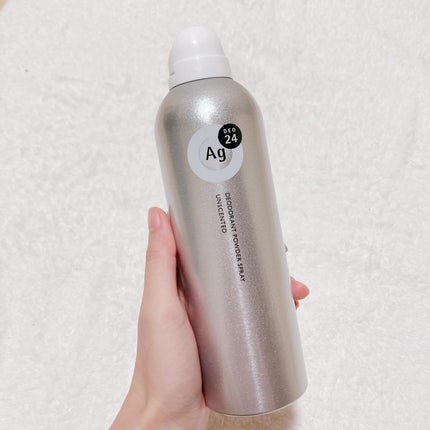 デオドラントスプレー(無香性)/エージーデオ24/デオドラント・制汗剤を使ったクチコミ(1枚目)