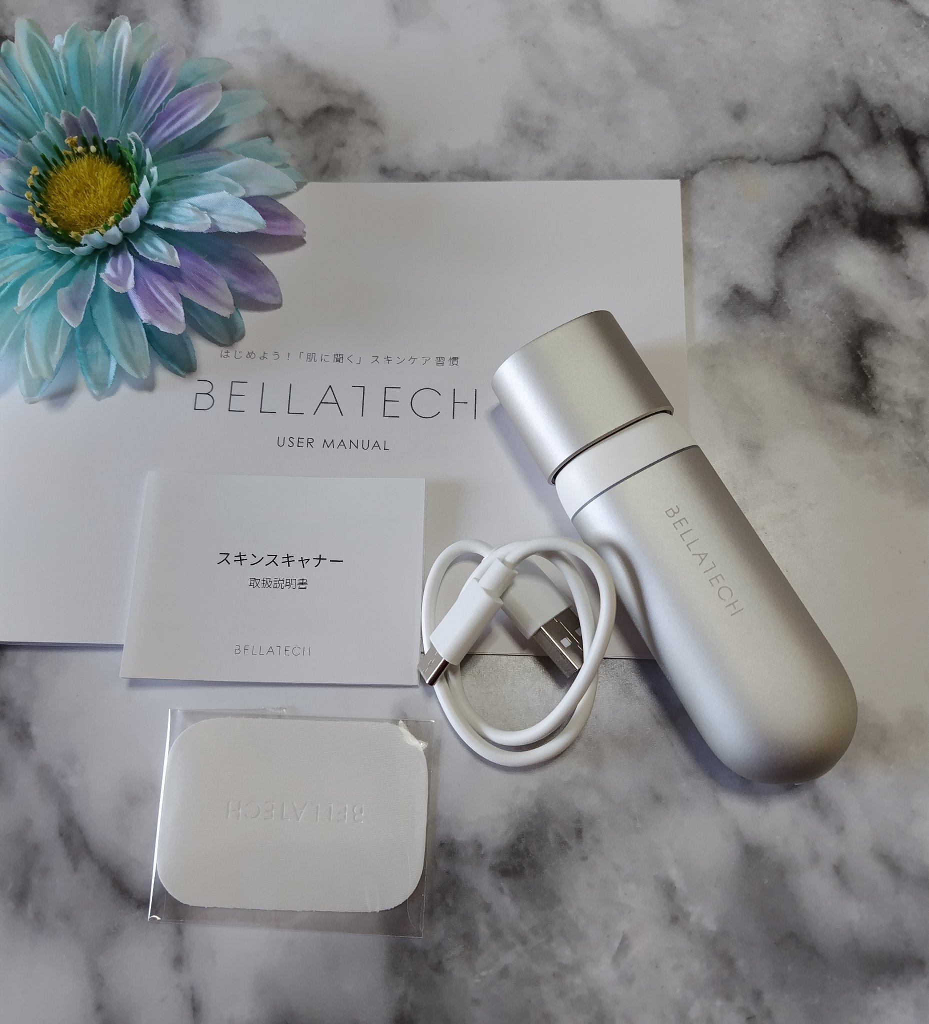 スキンスキャナー/BELLATECH/その他スキンケアグッズを使ったクチコミ（3枚目）