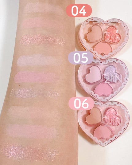 ラブクローバーパレット/2aN/アイシャドウパレットを使ったクチコミ(3枚目)